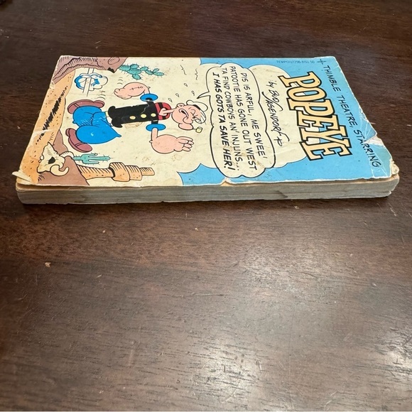 Thimble Theatre Popeye Grosset & Dunlap Tempo Books Comic Bud Sagendorf 1979 - Picture 10 of 16